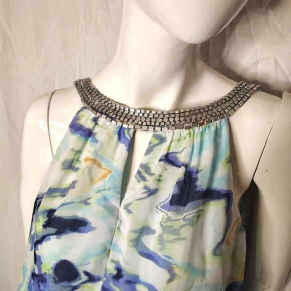 Vince Camuto Long Formal Dress Sz 4 Wedding Party - Picture 3 of 16